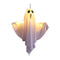 Halloween Fantôme Blanc Lumineux - Décoration suspendue à LED avec lumières féeriques