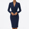 Robe Midi Ajustée Ginevra