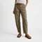 Pantaloni utility in twill délavato Fiorenza