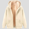 Men’s hooded winter coat, fleece lined