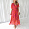 Catherine - Robe longue avec encolure en cœur pour femmes| Catherine - Μακρύ φόρεμα με ντεκολτέ καρδιά για γυναίκες