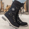 Buty zimowe z antypoślizgową i ciepłą podszewką