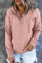 Basic hoodie for women, comfortable fit and simple design