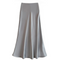 Autumn striped skirt for women | High waist