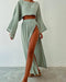 Berthe - Elegante completo due pezzi con fodera in cotone