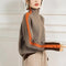 Elegant rullekravesweater i kashmir