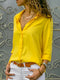 Long-sleeve silk blouse for women - Autumn collection