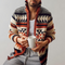 Classic zip-up knit vest for men
