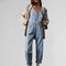 Valeria - Trendig sommaroverall i denim för kvinnor