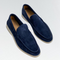 Slip-on men's shoes with cut-out design - Autumn Edition