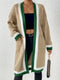 Charlotte Lange - Cardigan tricotat - Inspirație vintage cu accente de toamnă