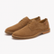 Slip-on men's shoes with timeless almond toe, perfect for autumn