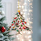 Fugleformet julepynt til ophængning på juletræet