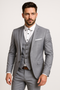 Evert | Three-piece set for men including blazer, vest and pants for festive and elegant autumn occasions