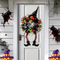 Halloween dörrkrans | Häxben i nät-design