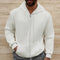 Men's jacket - textured embossed, comfortable fiber blend