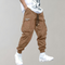 Versatile cargo pants for men with tapered legs