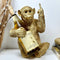 Golden Provocative Monkey Wine Bottle Holder