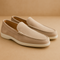 Men's suede moccasins with matte finish - Autumn Edition