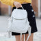 Voguestyle Mochila em pele macia - Uso diário - Detalhes de viagem - Armazenamento espaçoso