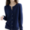 Gisela cardigan | Cashmere cardigan med blød knaplukning
