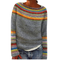 Maglione Finley | Maglione in lana colorata lavorato a maglia Fair Isle