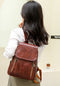 Sac à dos en cuir stylé pour femme | Sac antivol | Roswitha