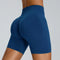 Leonida - Seamless training shorts with high waist for women