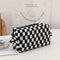 Amara - Plaid makeup bag for the 2000s