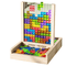 WOODTRIX - Plataforma de Tetris de madera ecológica para niños y adultos