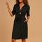 Robe midi pour femme, idéale au quotidien