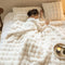 Coperta in pile di lana Morbidezza Plush Coperta Accogliente per Letto