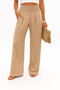 Women’s Breezeflow Linen Pants, Elastic Waist, Flowing Cut, Summer 2025