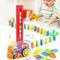Strato di mattoni - Gioco del domino treno Montessori