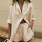 Fayelle - Conjunto de blusa y pantalón Airy