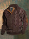 Maglioni Uomo | Maglione lavorato a maglia caldo | Stile comodo e accogliente