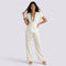 Ensemble Élégant pour Femme avec Pantalon Large d'Été