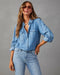 Chemise en jean classique pour femme