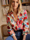 Norah | Blouse florale automnale stylée pour dames