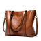 Women's Leather Tote Bag – Large Elegant Work Bag