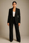Conjunto de blazer y pantalón de dos piezas para mujer - Edición Otoño