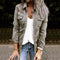 Elegant denim jacket for women - Autumn Elisa