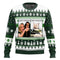 Zabawny świąteczny sweter unisex – motyw „krzyczącego kota” (mem)